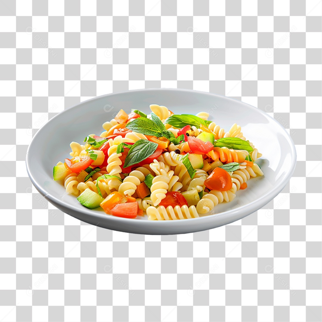 Prato com Macarrão Restaurante PNG Transparente