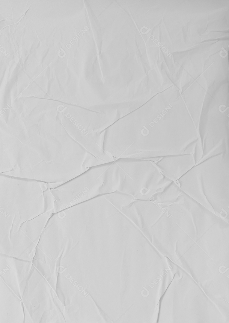 Textura de papel colado e amassado