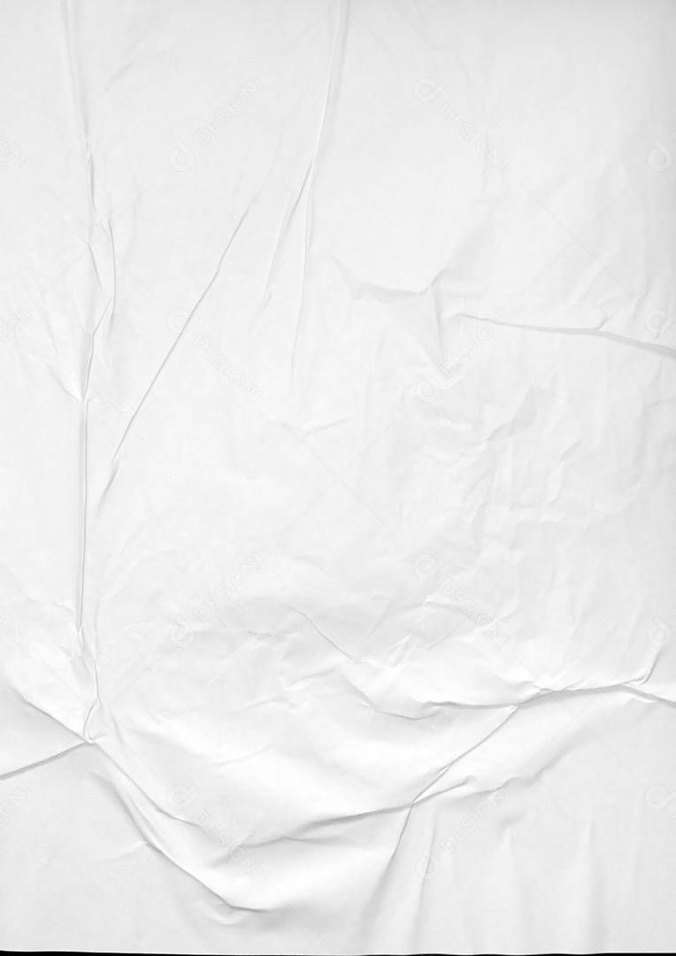 Textura de papel colado e amassado