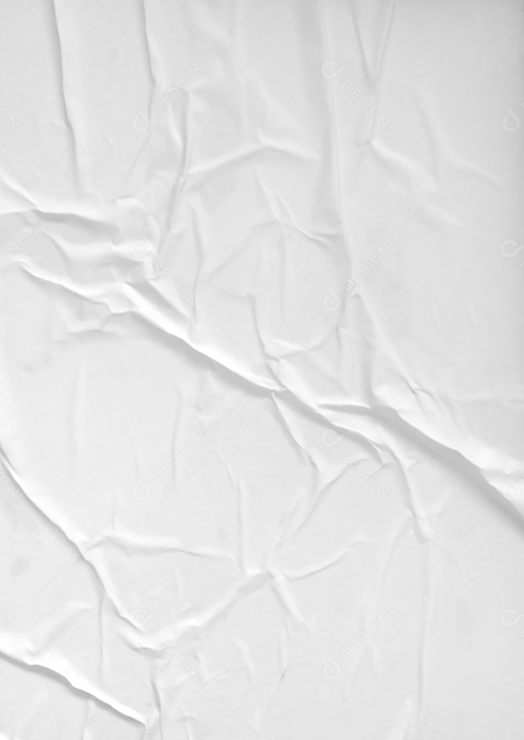 Textura de papel colado e amassado