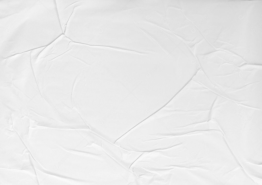 Textura de papel enrugado e amassado