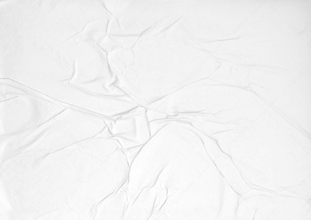 Textura de papel colado e amassado