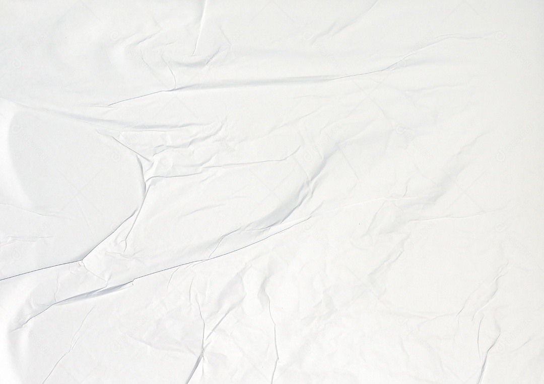 Textura de papel enrugado e amassado