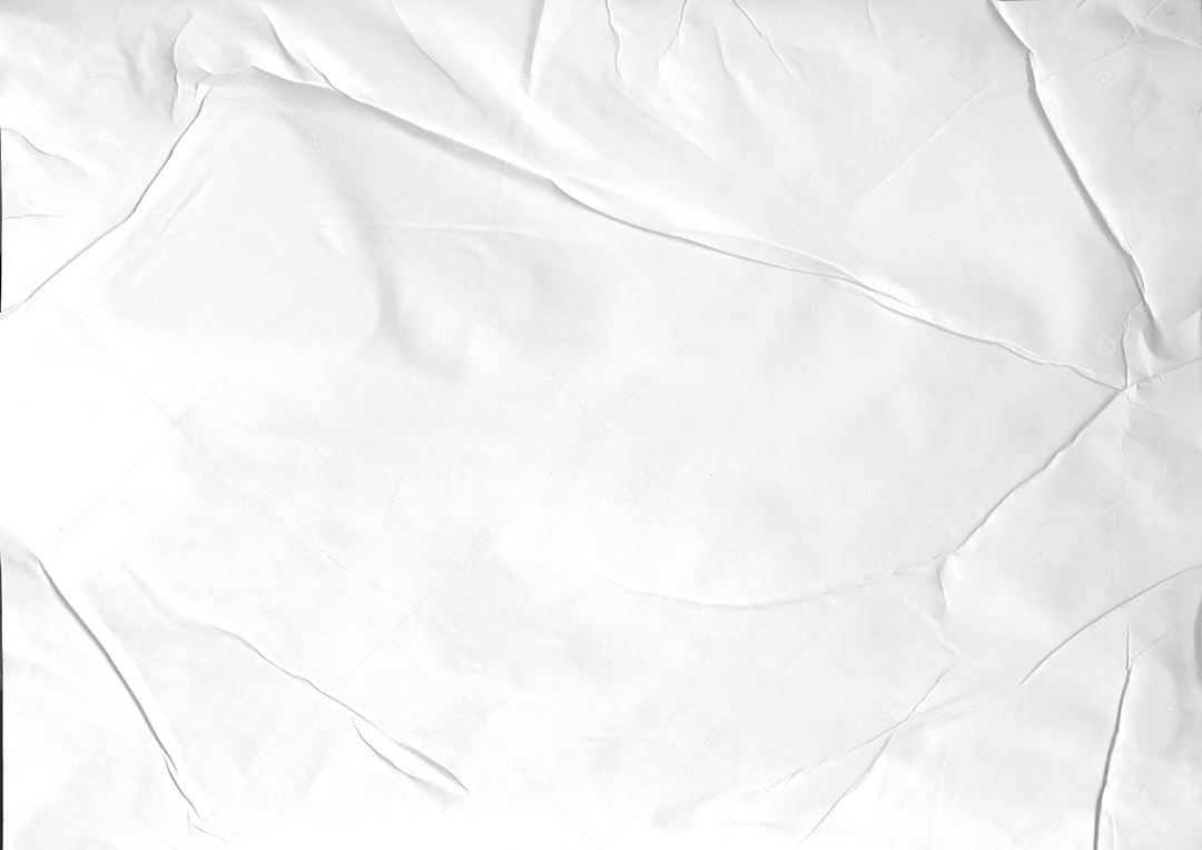 Textura de papel enrugado e amassado