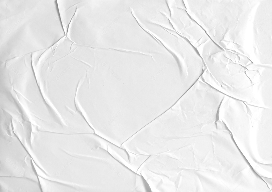 Textura de papel enrugado e amassado