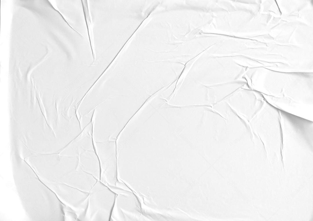 Textura de papel colado e amassado