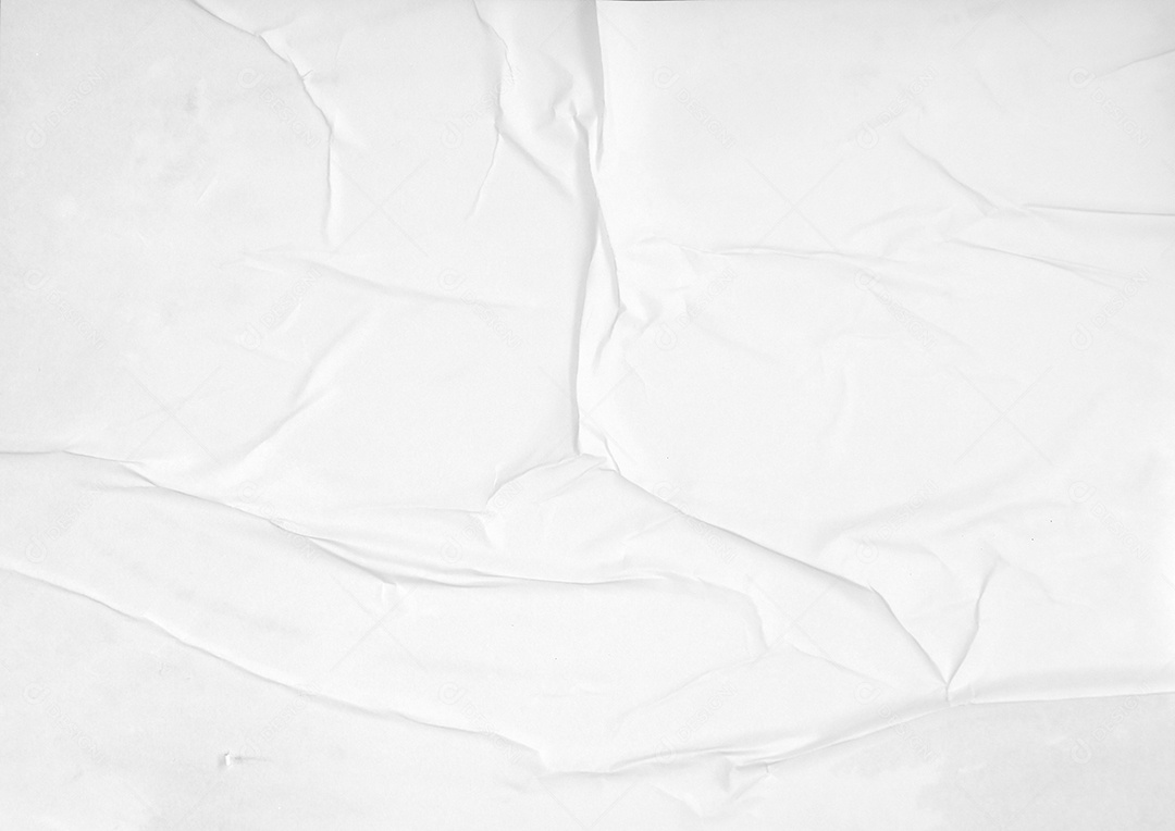 Textura de papel colado e amassado