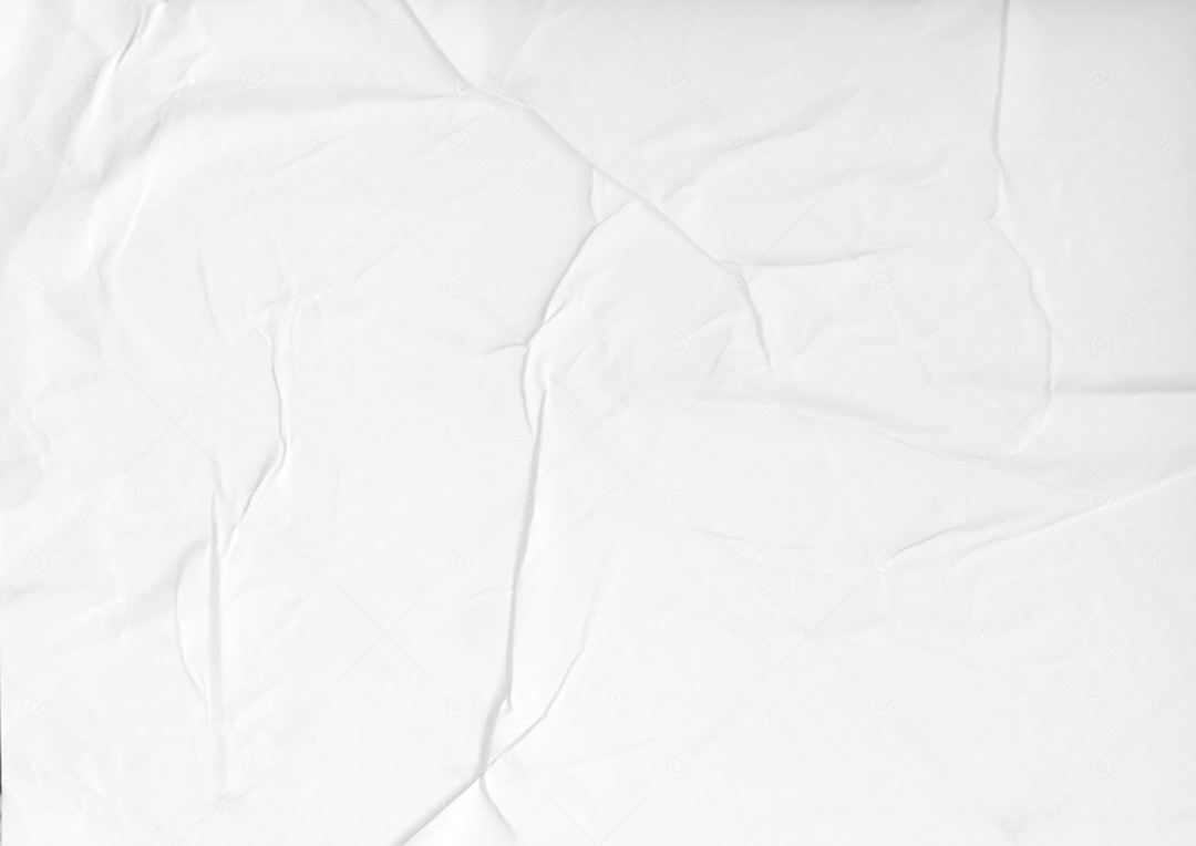 Textura de papel colado e amassado