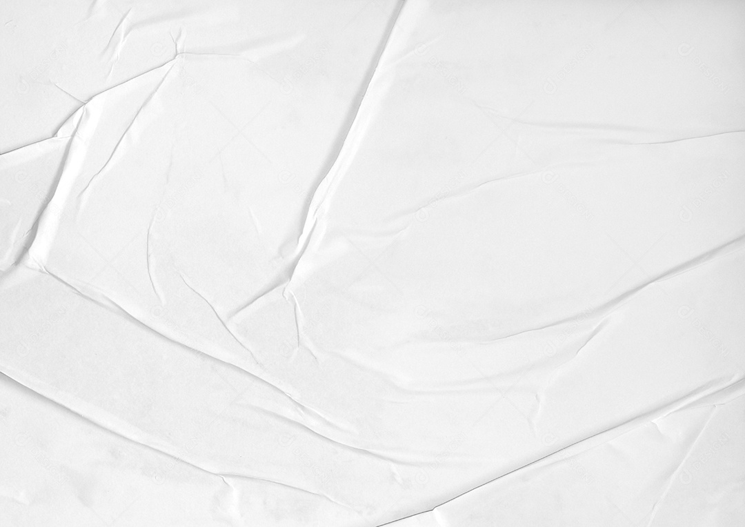 Textura de papel enrugado e amassado
