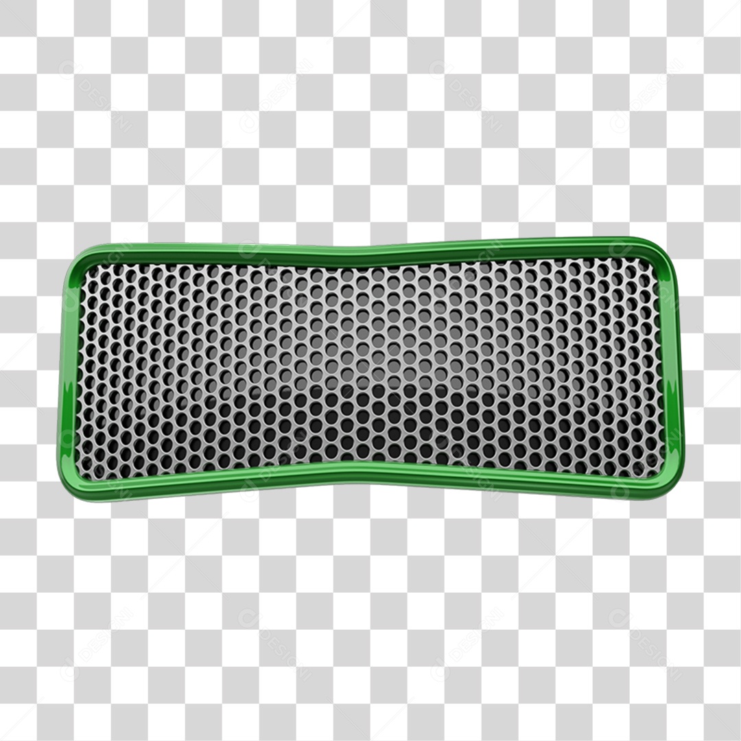 Placa de Metal PNG Transparente