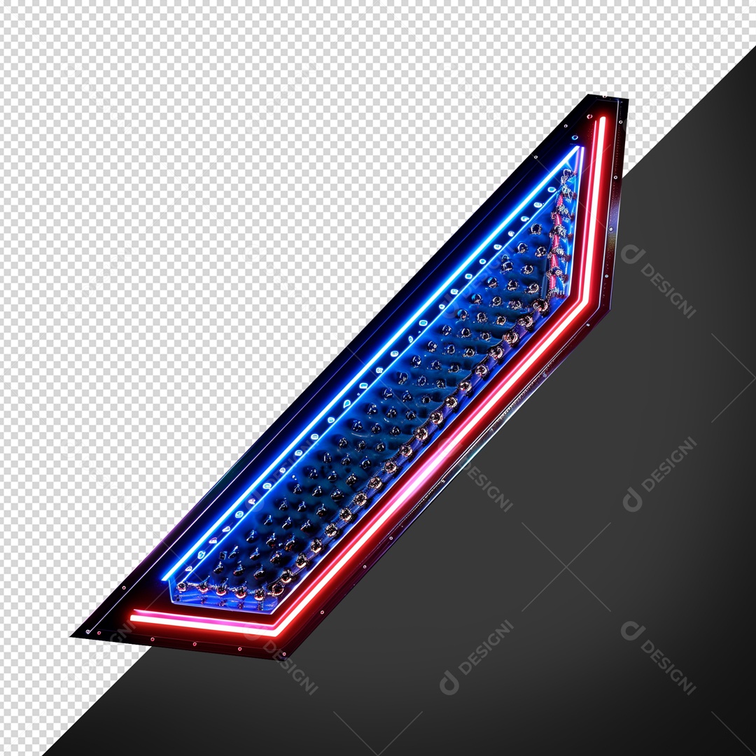 Base de Metal Elemento 3D para Composição PSD