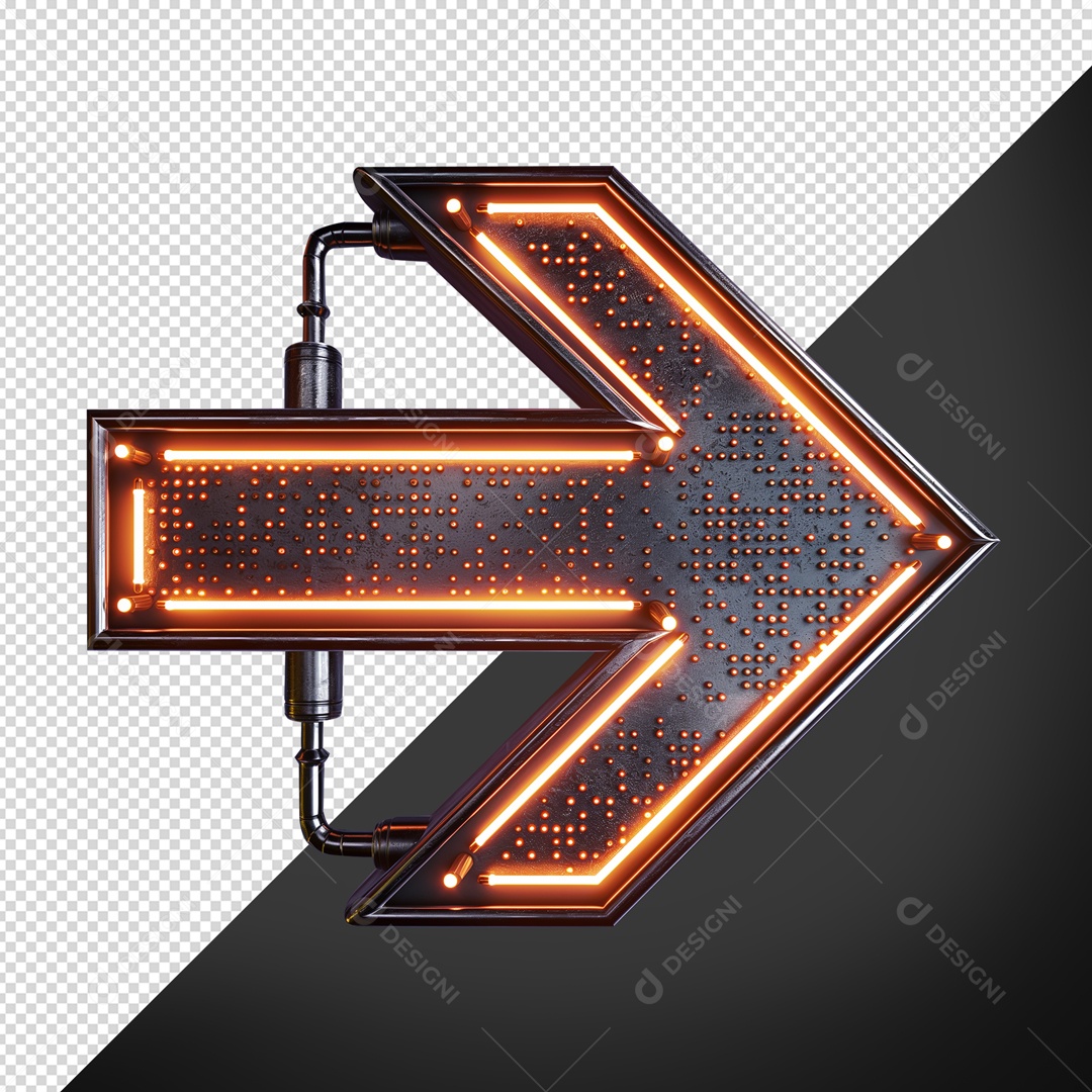 Base de Metal para Shows com Luzes de Led para Elemento 3D para Composição PSD