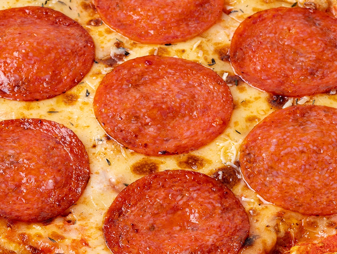 Pizza de calabresa simples