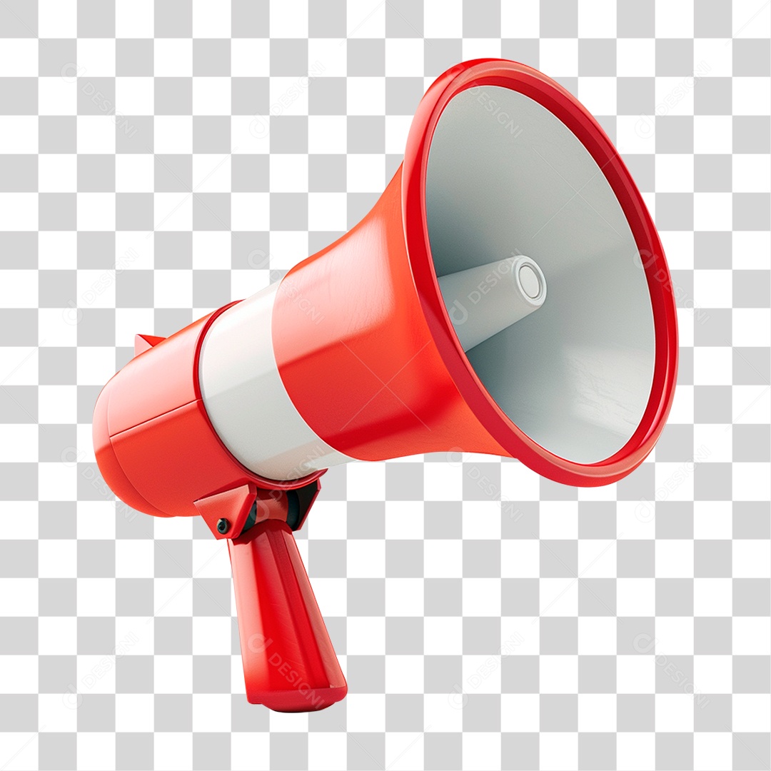 Mega Fone Alto Falante PNG Transparente