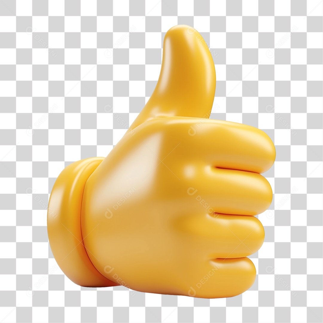 Sinal de Positivo com um Emoji PNG Transparente