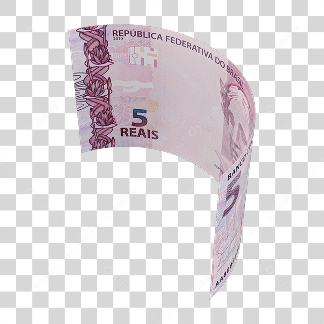 Dinheiro Nota Real Brasileiro PNG Transparente