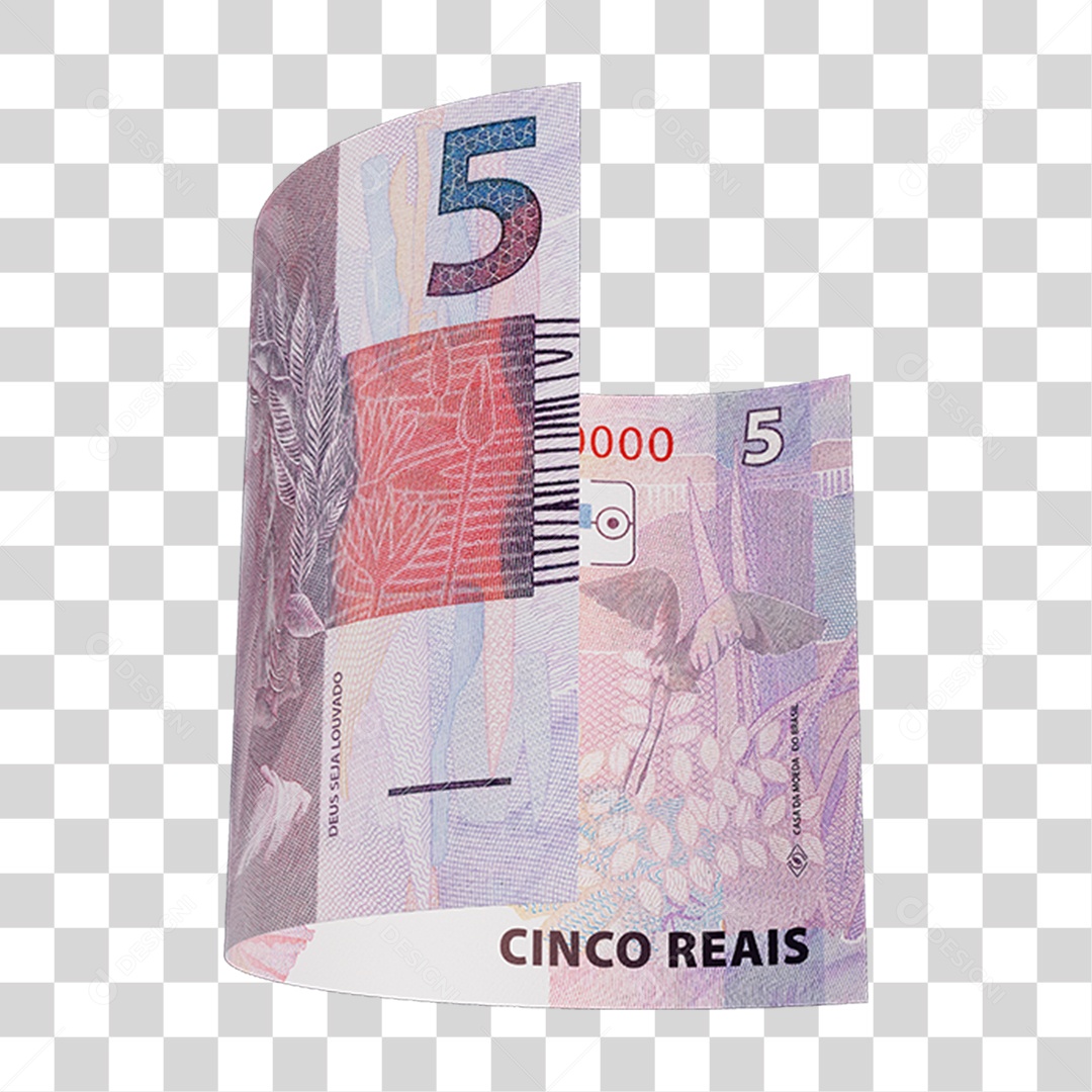 Dinheiro Nota Real Brasileiro PNG Transparente