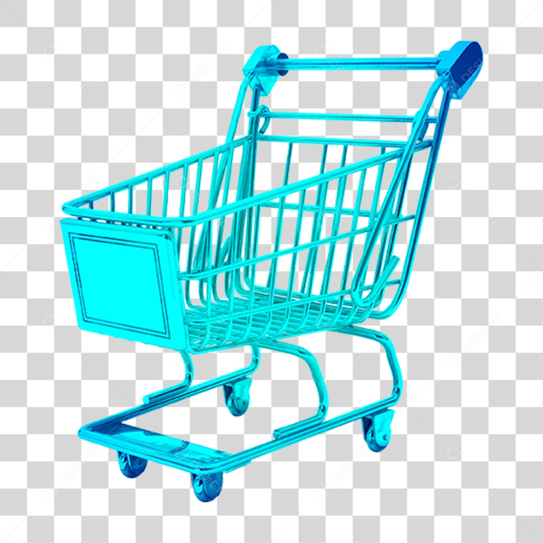 Carrinho de Supermercado PNG Transparente