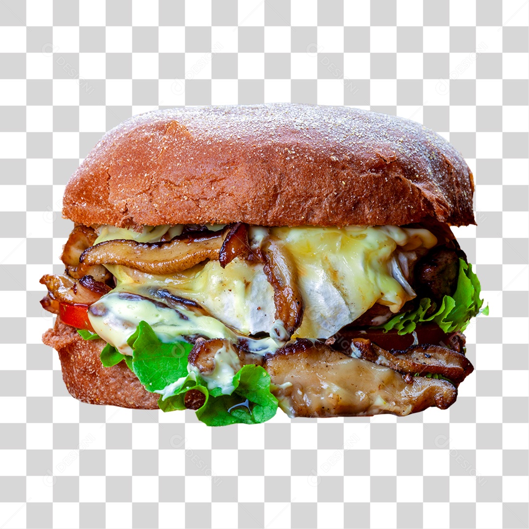 Hambúrguer PNG Transparente