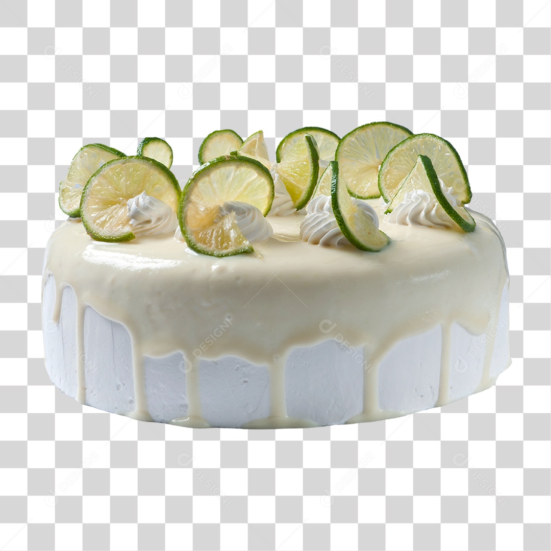Bolo de Limão PNG Transparente