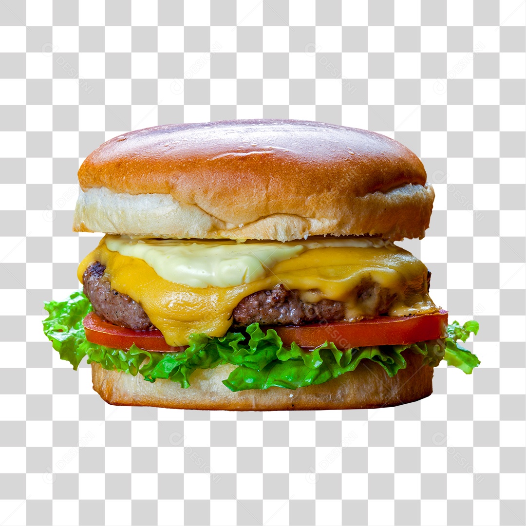 Hambúrguer PNG Transparente