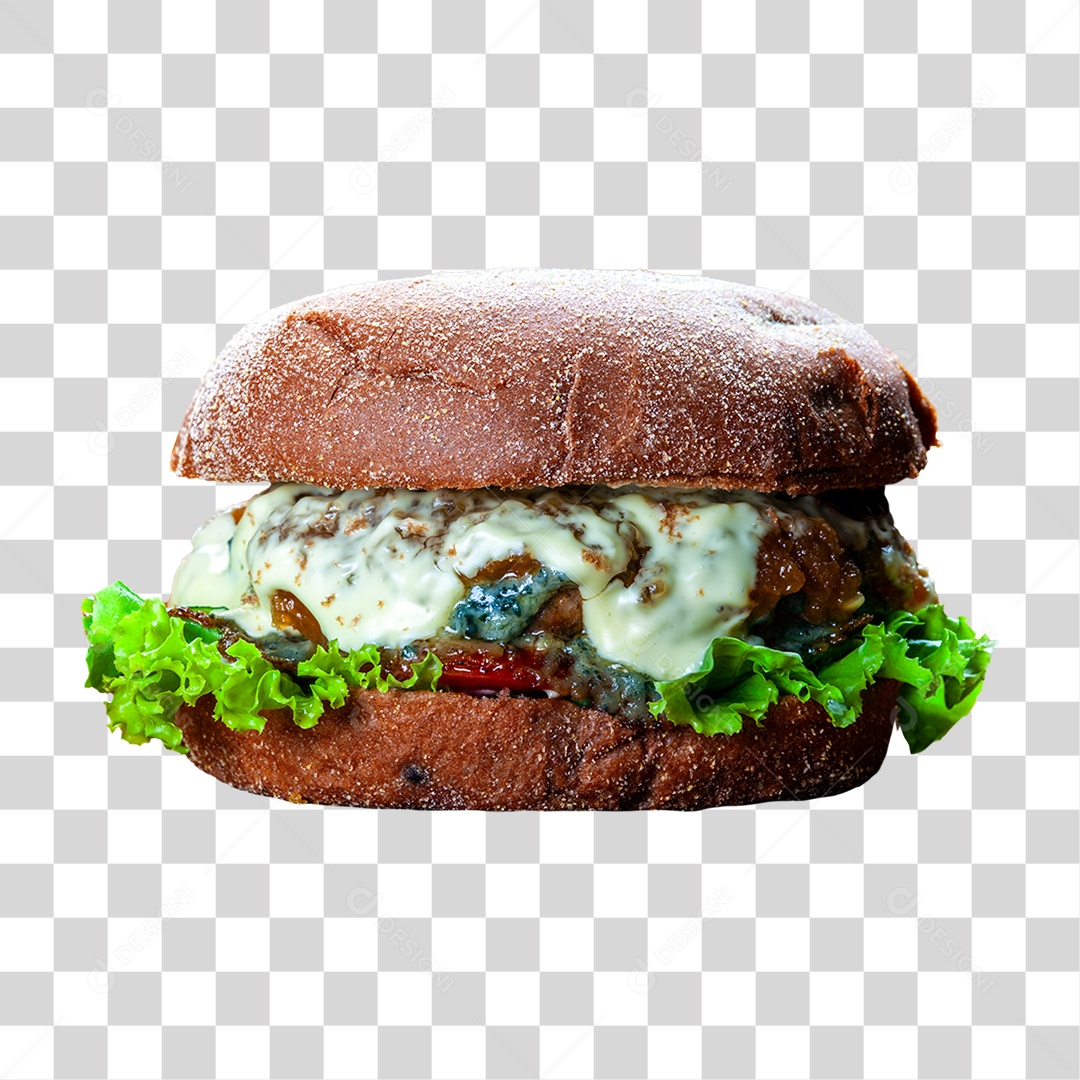 Hambúrguer PNG Transparente