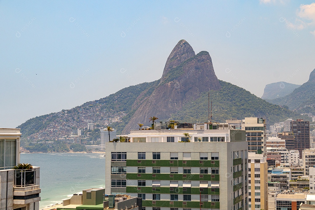 Vista do bairro de Ipanema