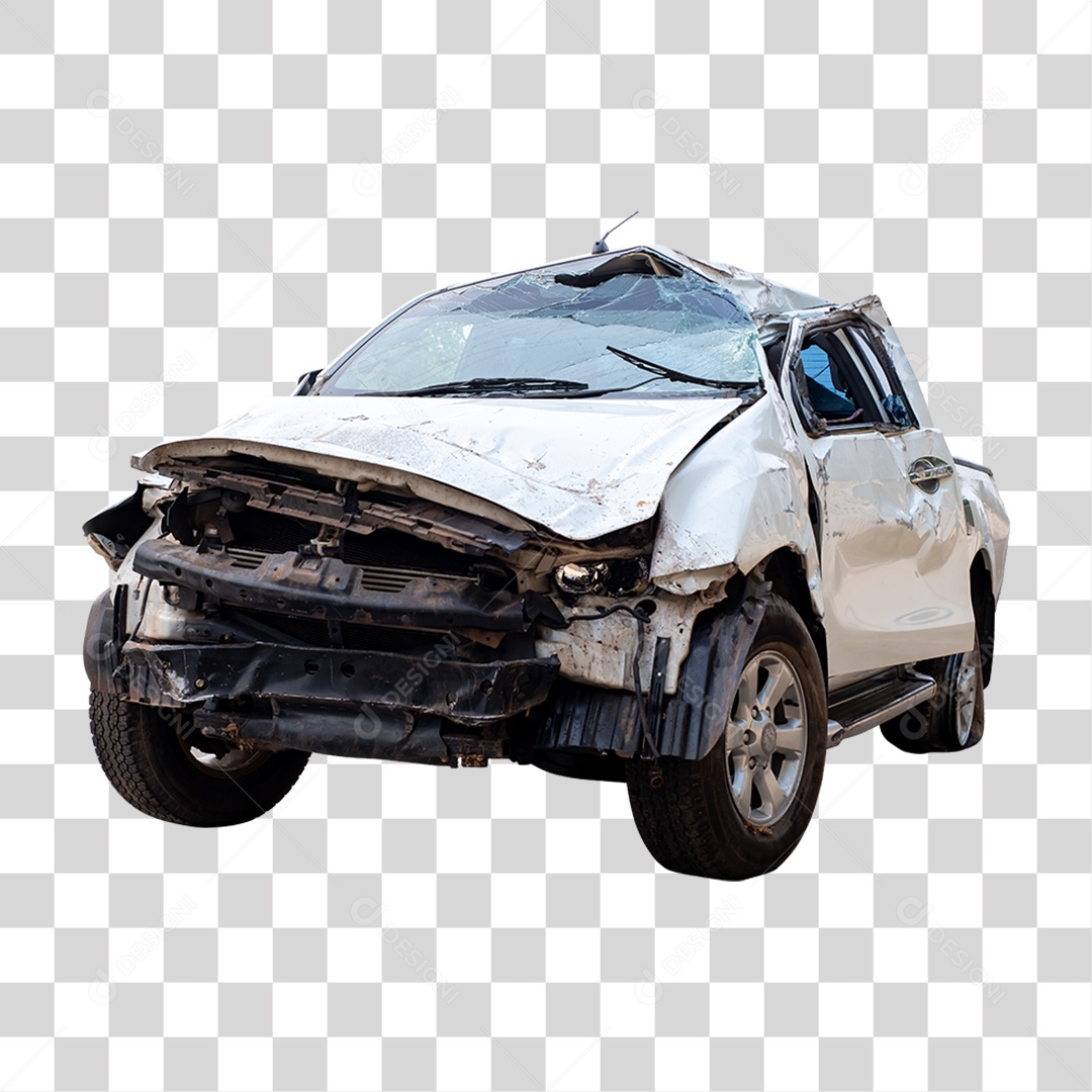 Carros Batidos Funilaria PNG Transparente