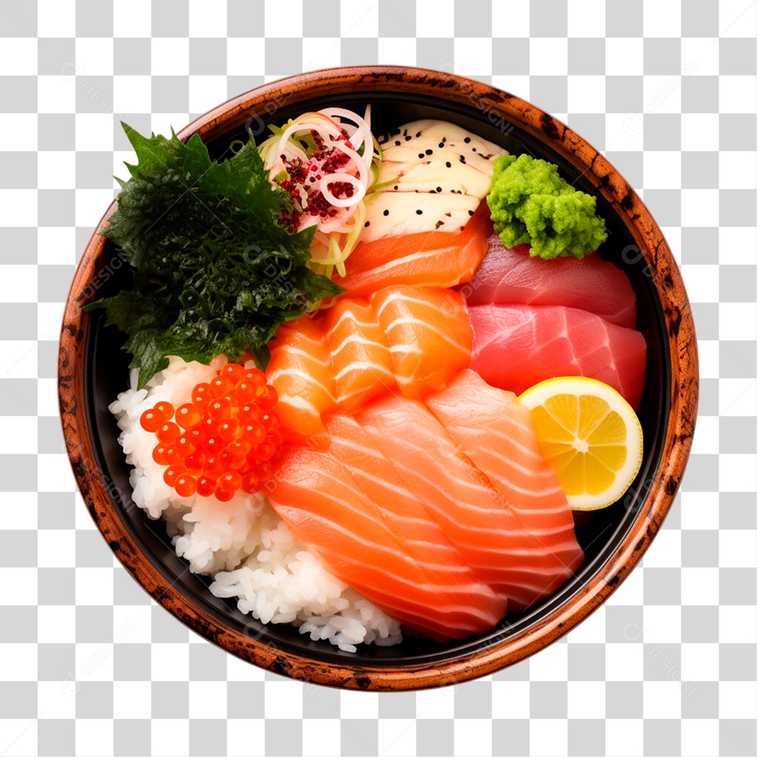 Sashimi PNG Transparente