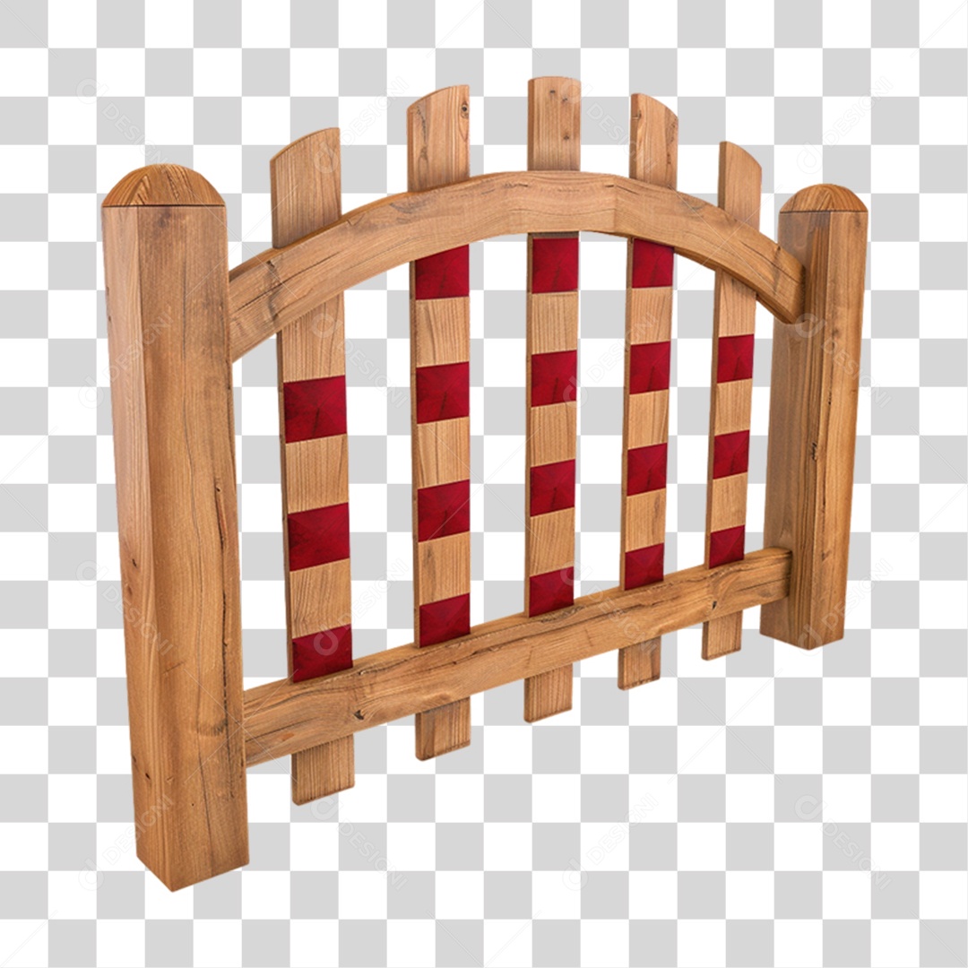 Cerca de Madeira Cercado PNG Transparente