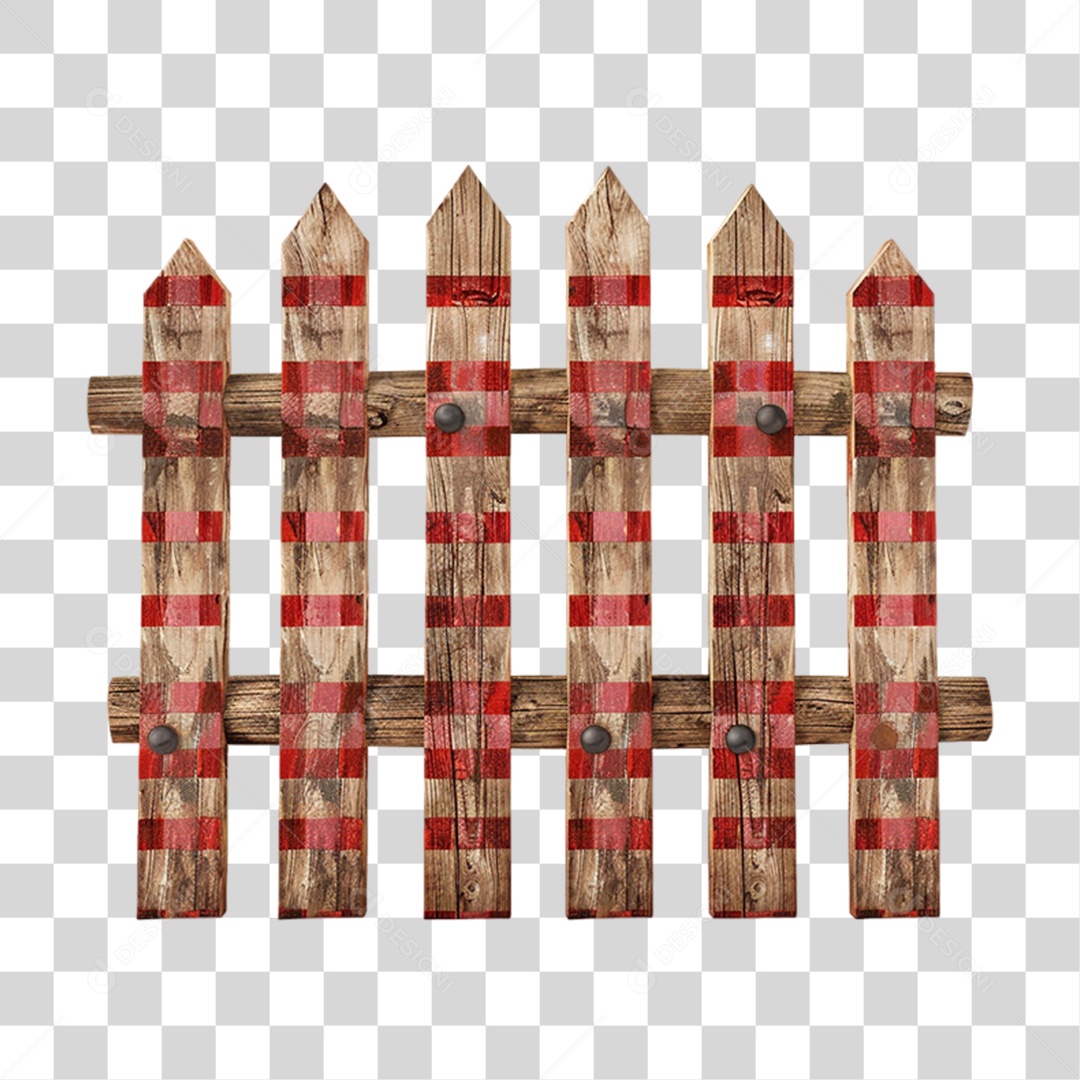 Cerca de Madeira Cercado PNG Transparente