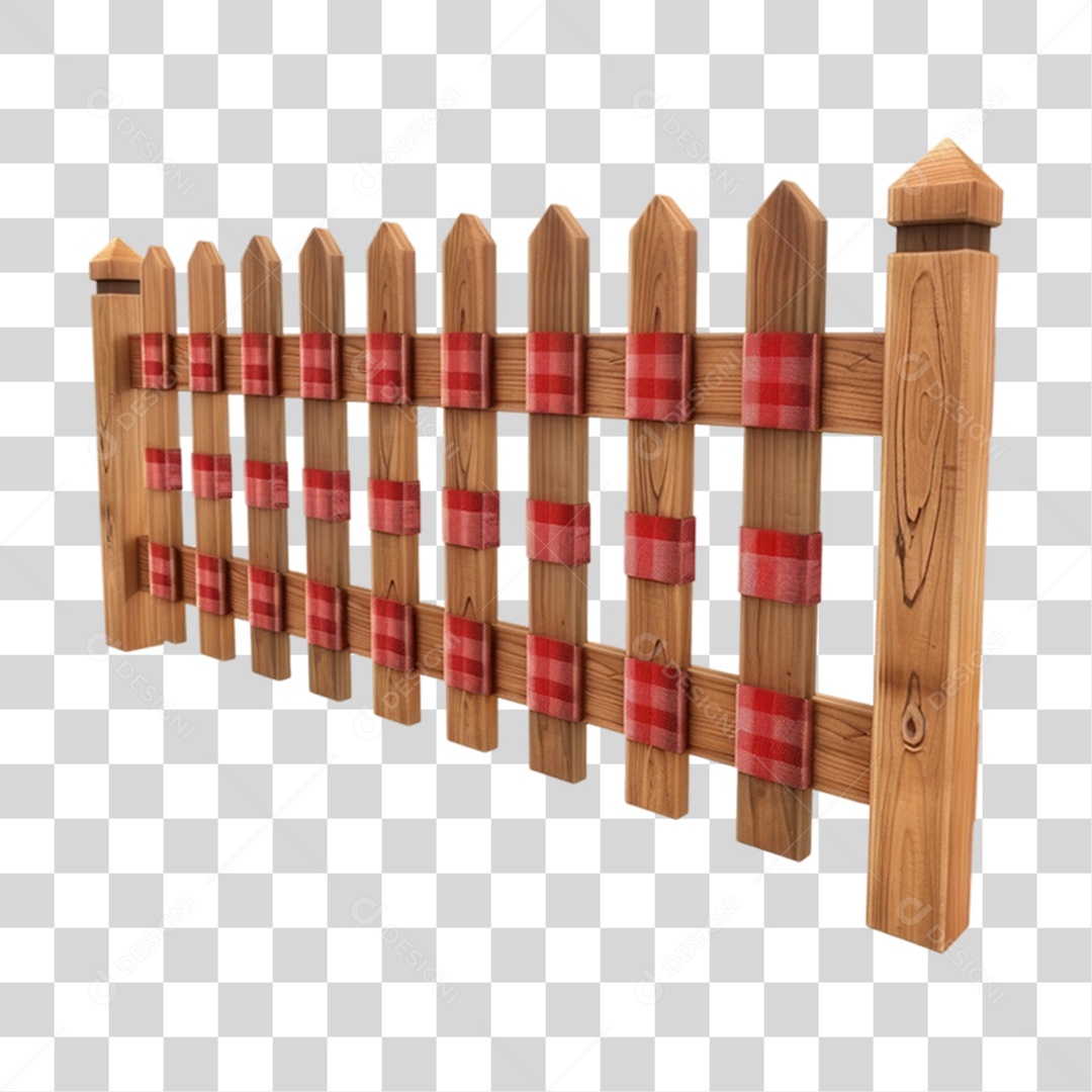 Cerca de Madeira Cercado PNG Transparente