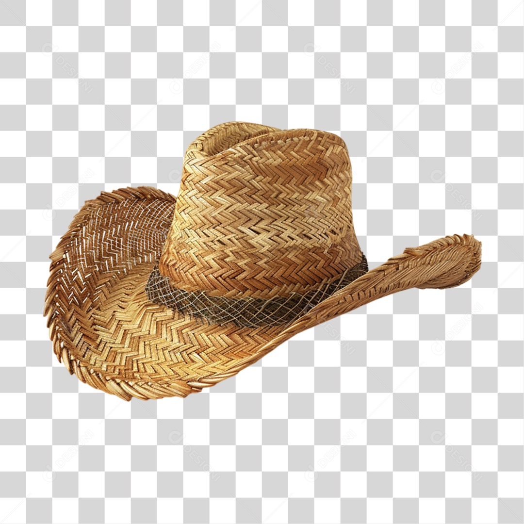 Chapéu de Palha PNG Transparente