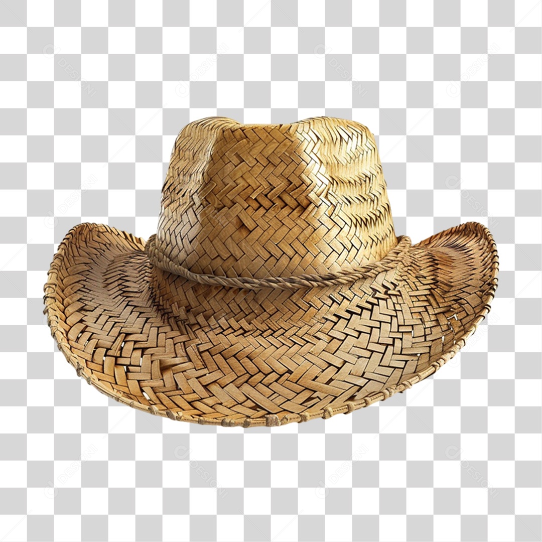 Chapéu de Palha PNG Transparente