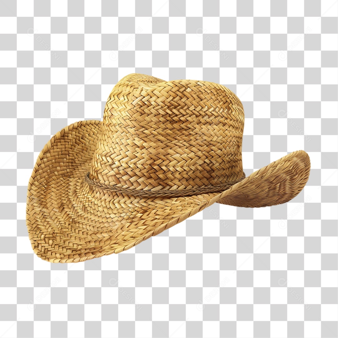 Chapéu de Palha PNG Transparente