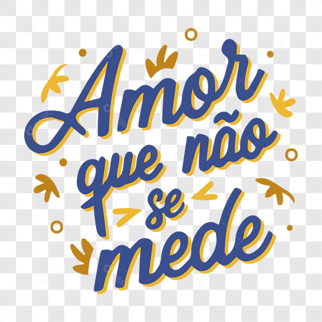 Lettering Dia das Mães PNG