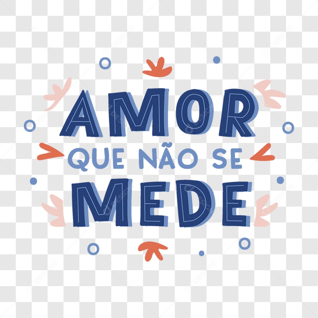 Lettering Dia das Mães PNG