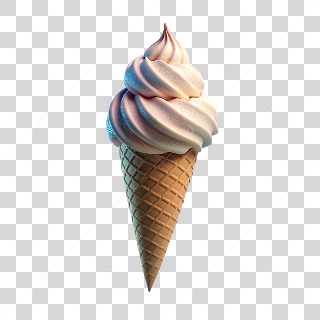 Casquinha de Sorvete PNG Transparente