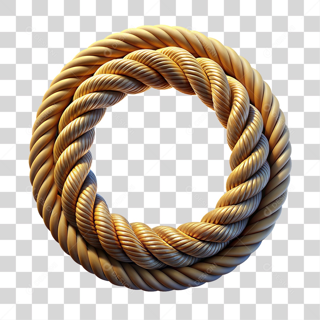 Corda em Circulo PNG Transparente