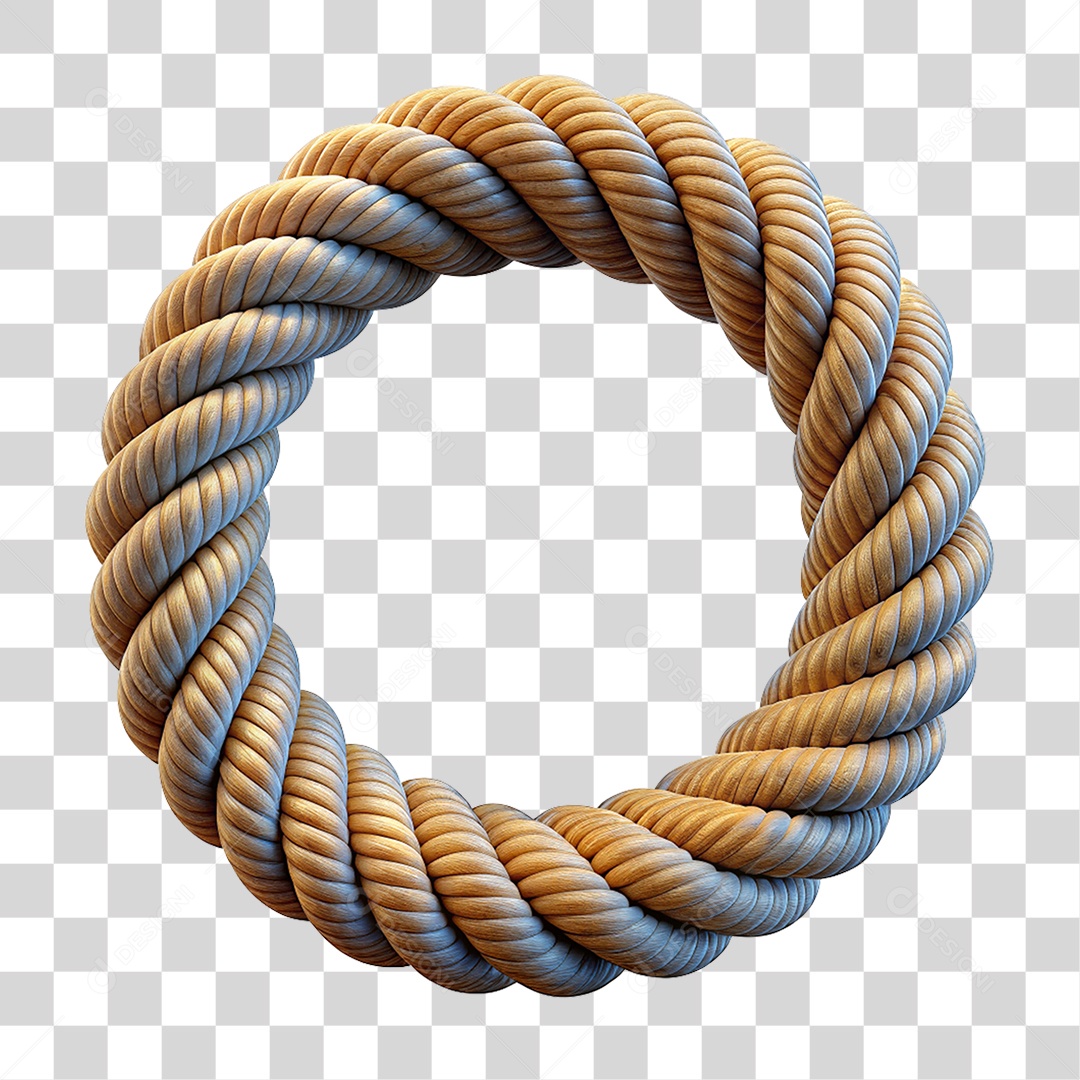 Corda em Circulo PNG Transparente
