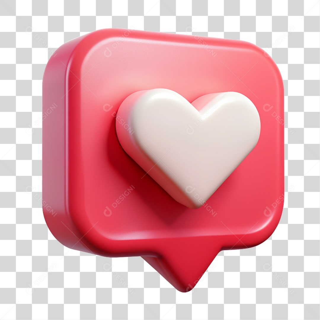 Ícone de Coração PNG Transparente