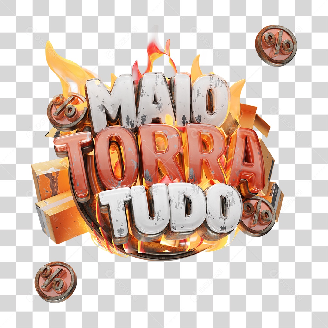 Maio Torra All Transparent PNG 3D Seal