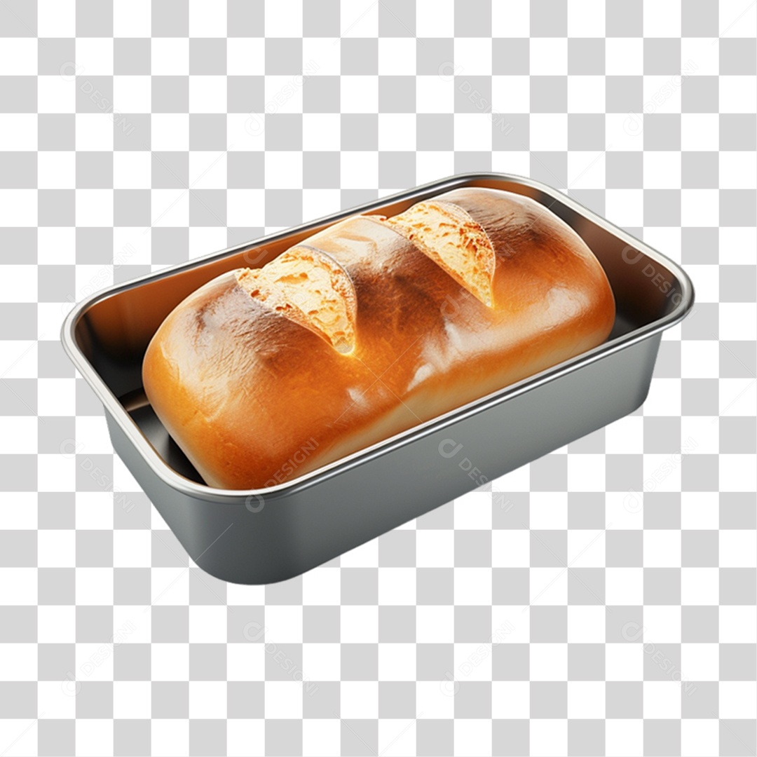 Bolo Pão de Forma PNG Transparente