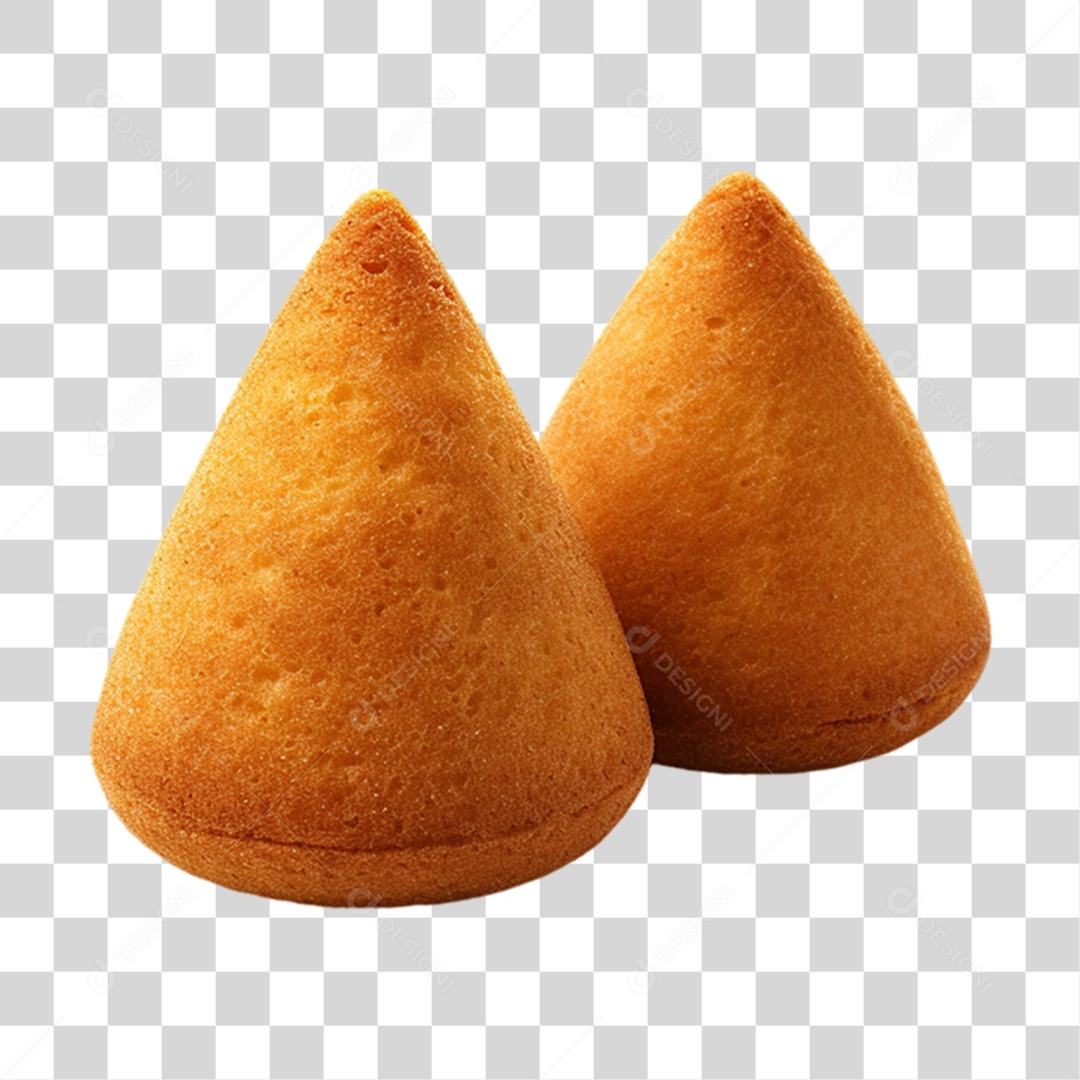 Coxinha Frita PNG Transparente