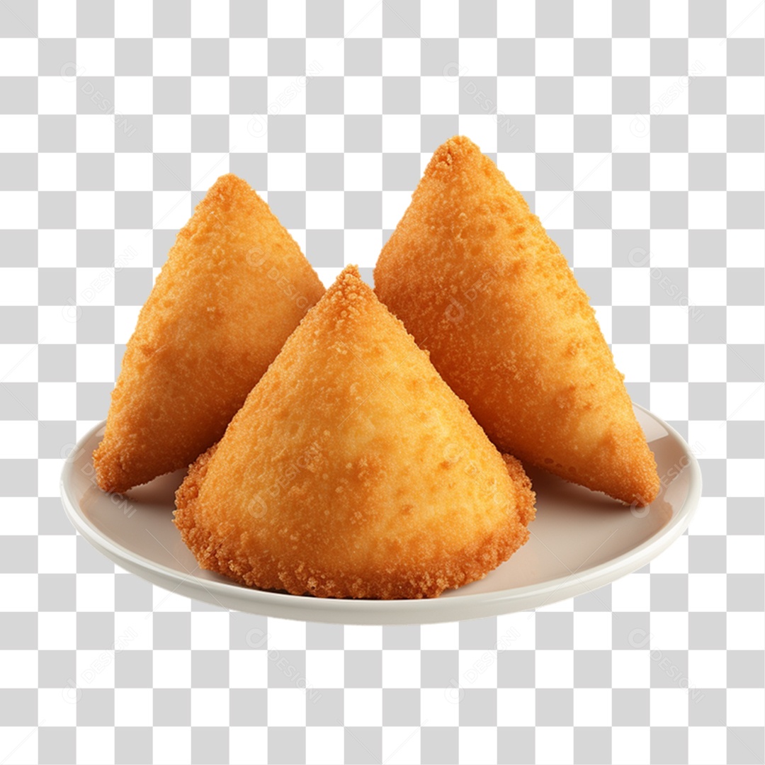 Coxinha Frita PNG Transparente