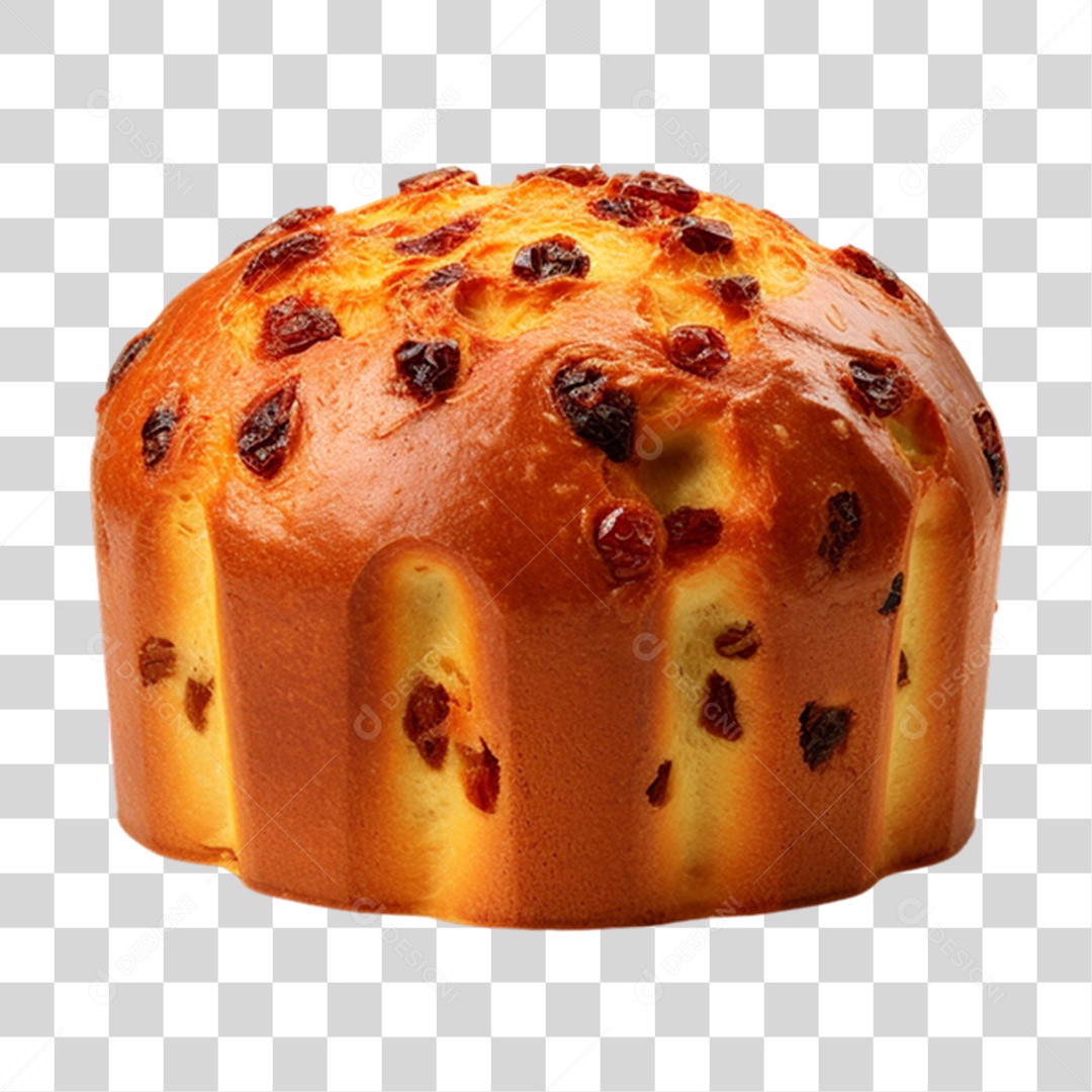 Panetone PNG Transparente
