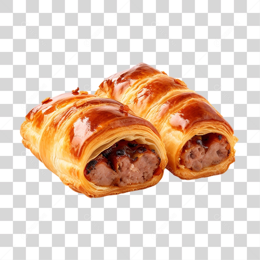 Salgados Assados Lanches PNG Transparente