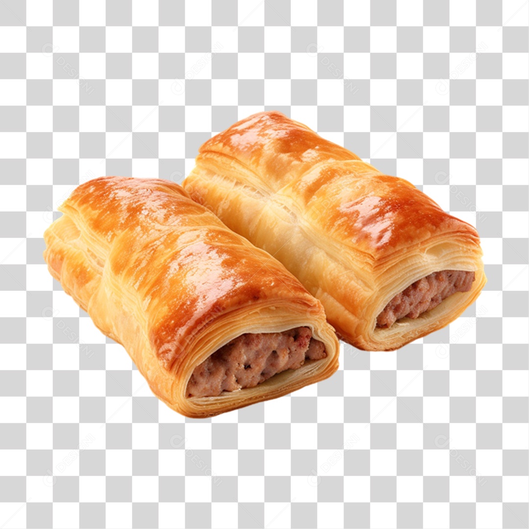 Salgados Assados Lanches PNG Transparente