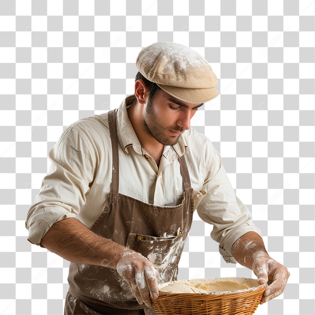 Padeiro Confeiteiro PNG Transparente