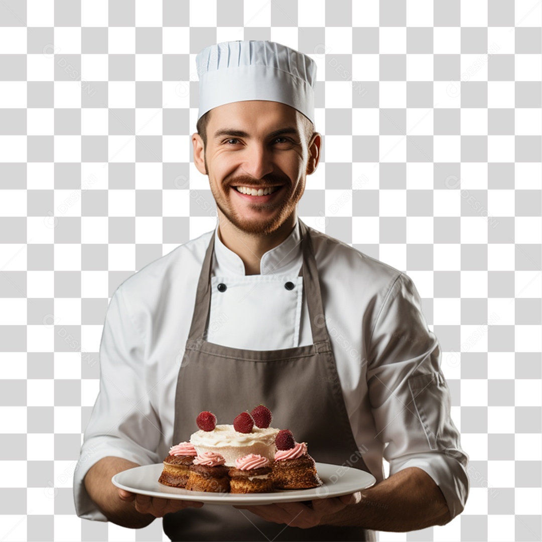 Padeiro Confeiteiro PNG Transparente